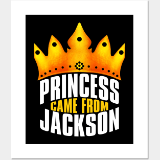 Princess Came From Jackson, Jackson Georgia Posters and Art